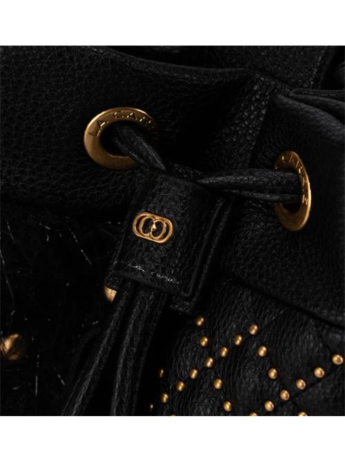 legacy bucket synt.sye+cloth LA CARRIE | 152M-EM-304-SSCBLACK